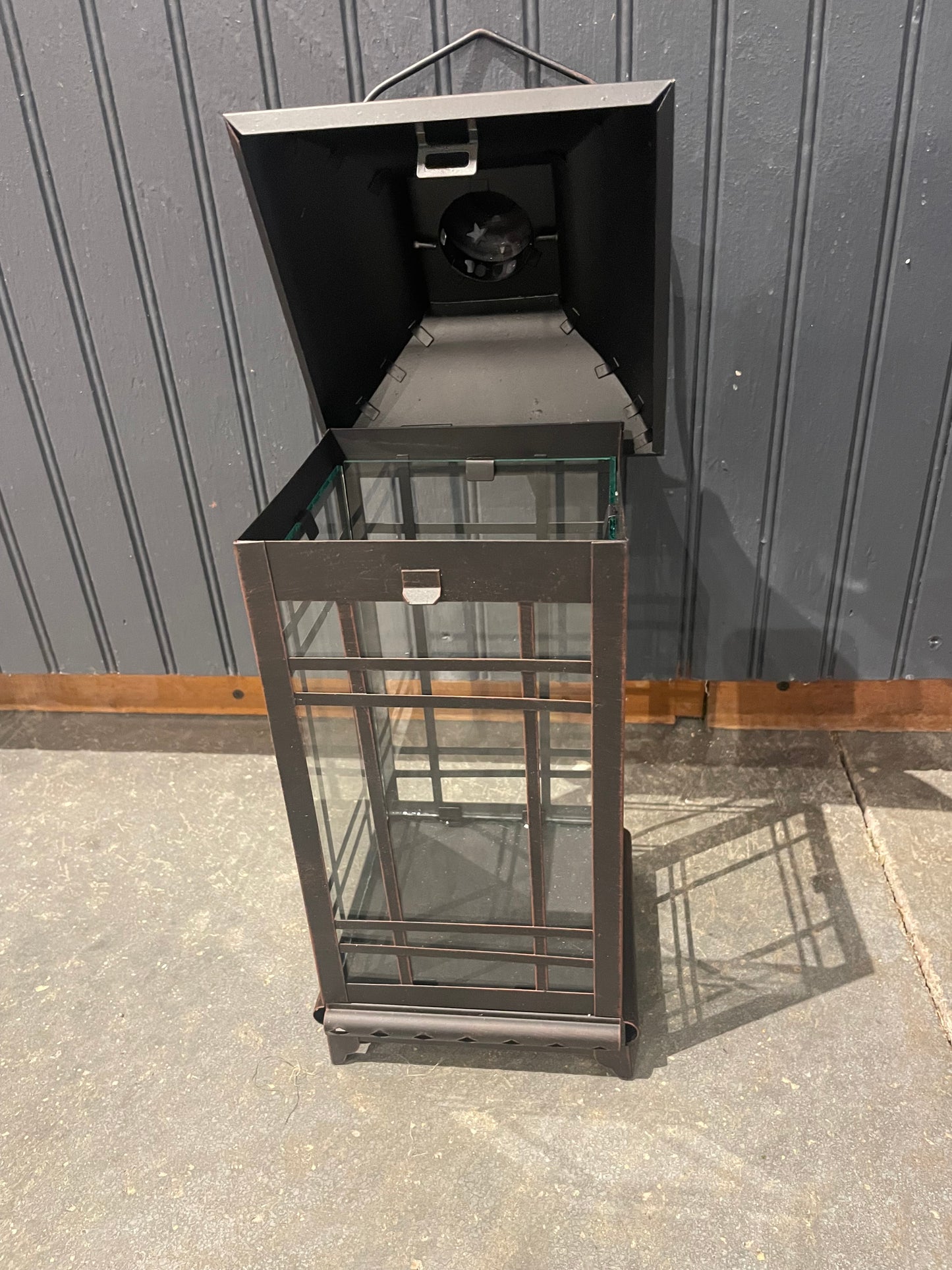 Black Metal Lantern-small