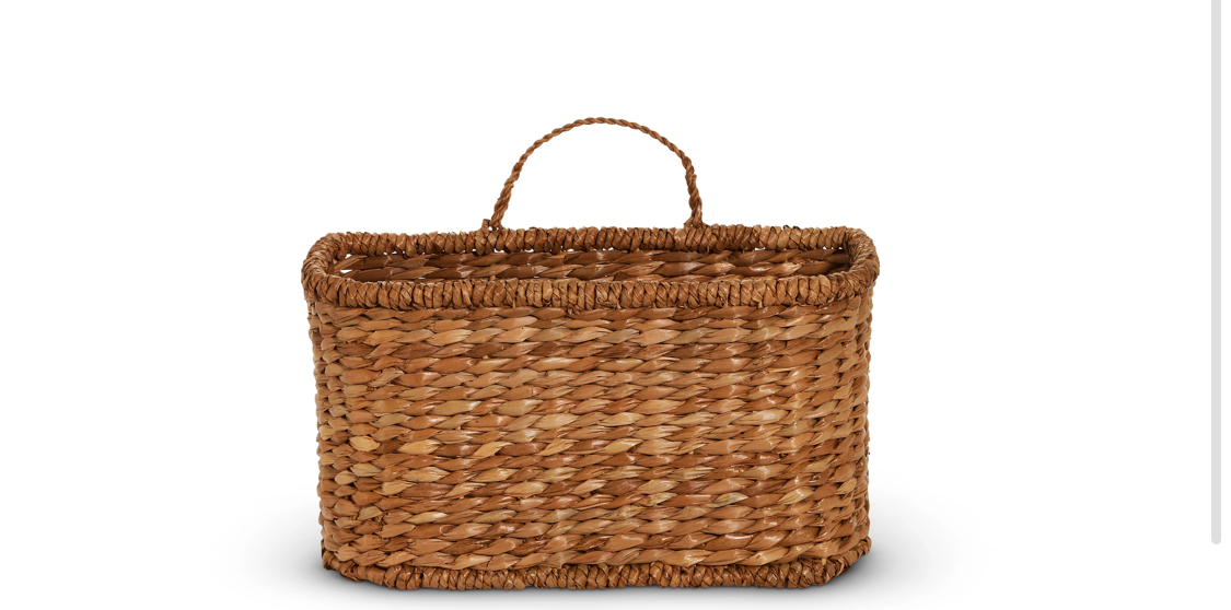16.5” Woven Wall Basket
