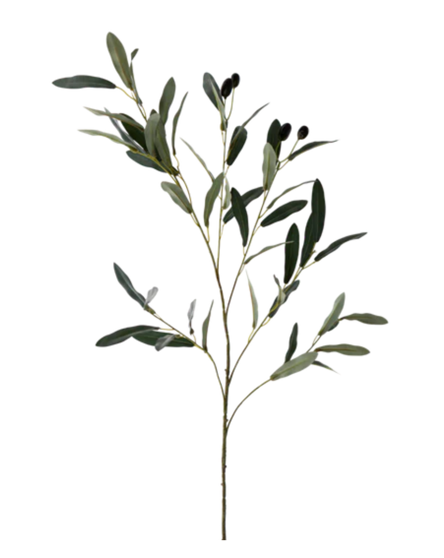 37” Green Olive Stem