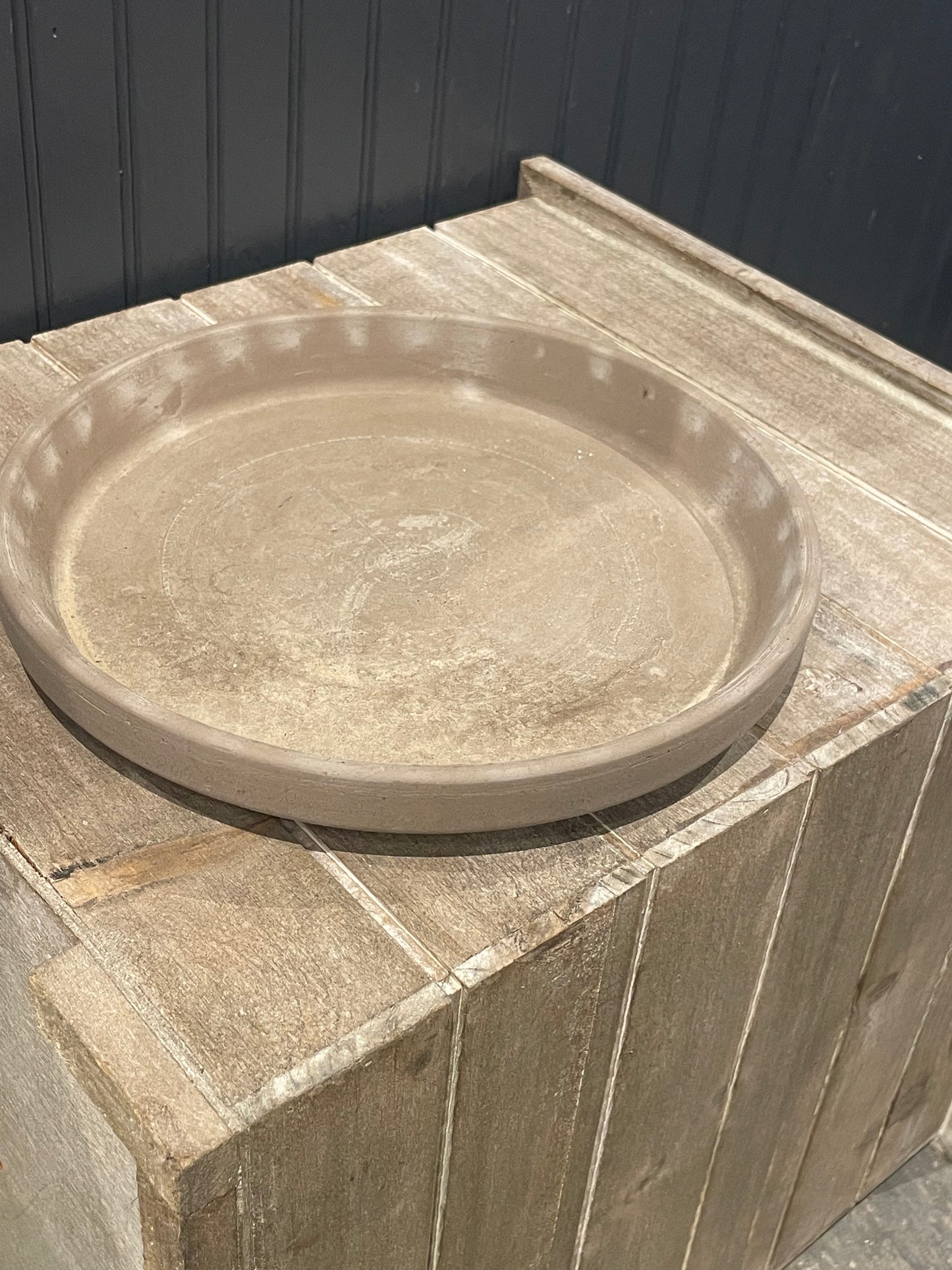 dark Marbles Clay Garden Bowl