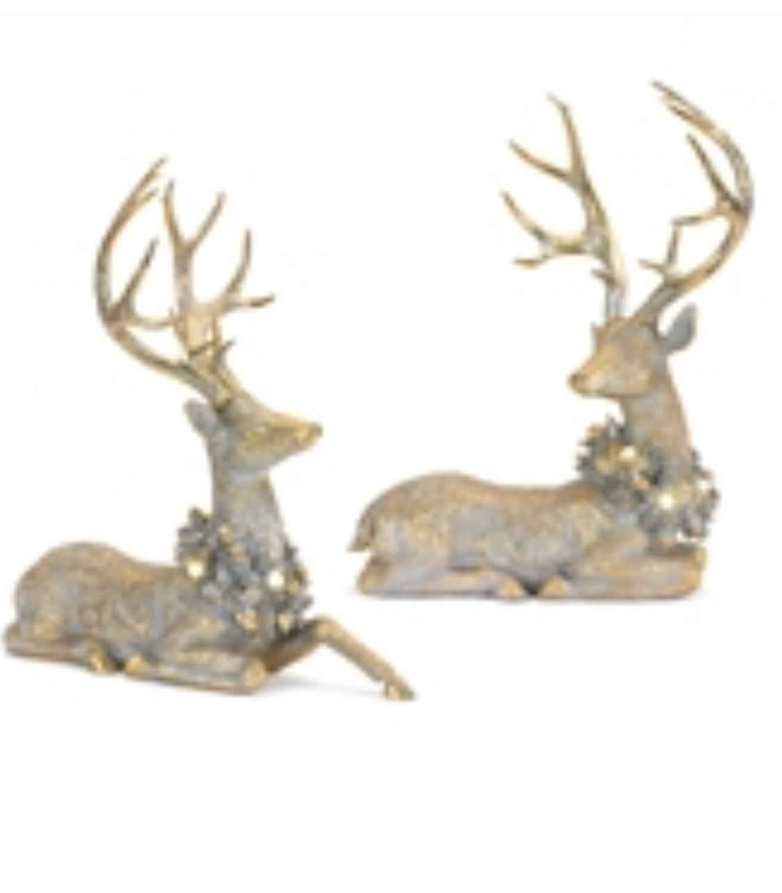 21” Deer W/LED Light-2 Asst
