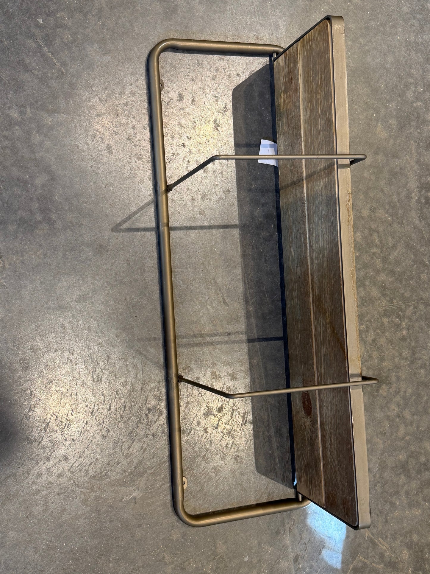 Metal/Wood Shelf