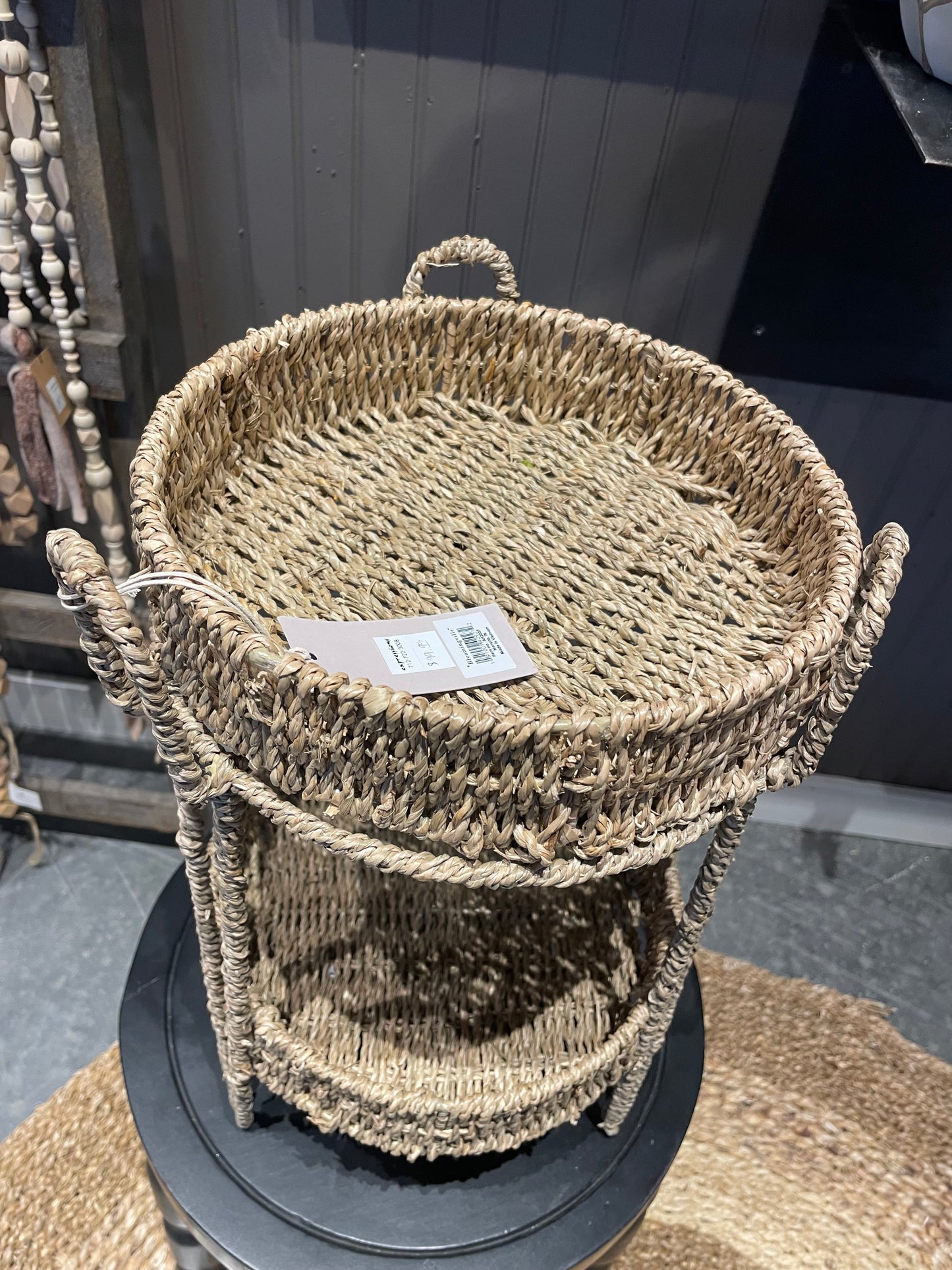 Seagrass Two Tier Tray
