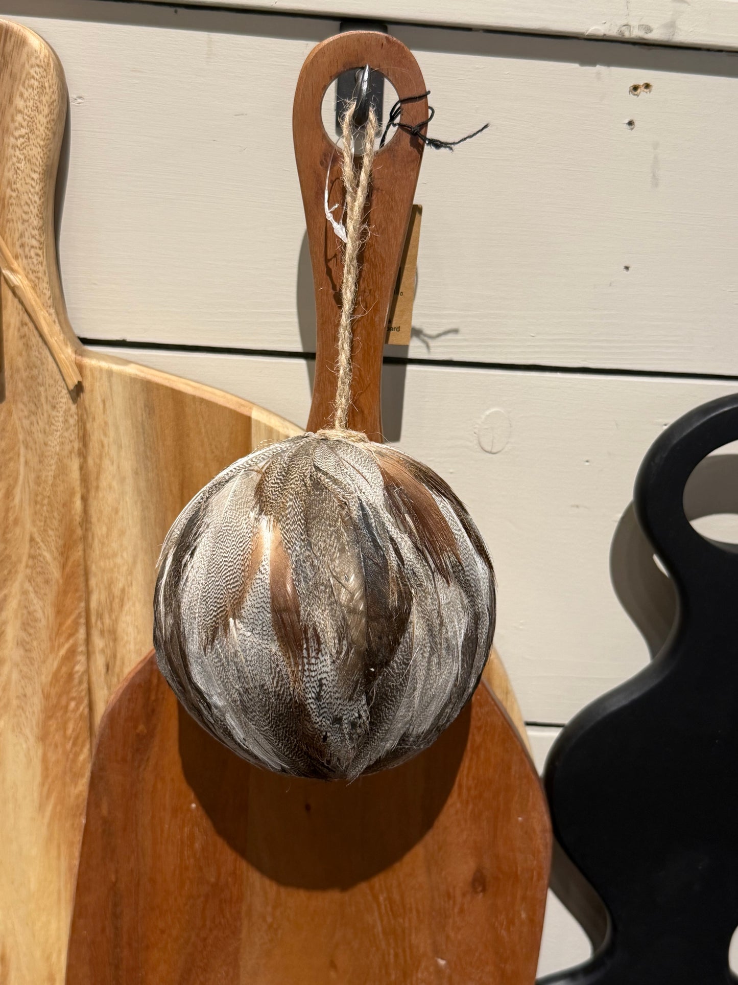 Feather Ball Ornament