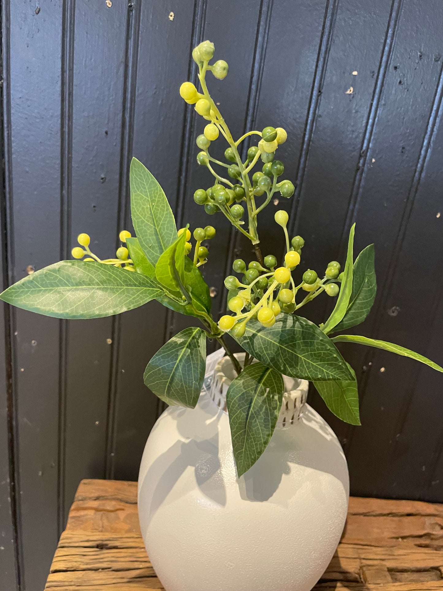 Seed Berry & Foliage Pick, 16”