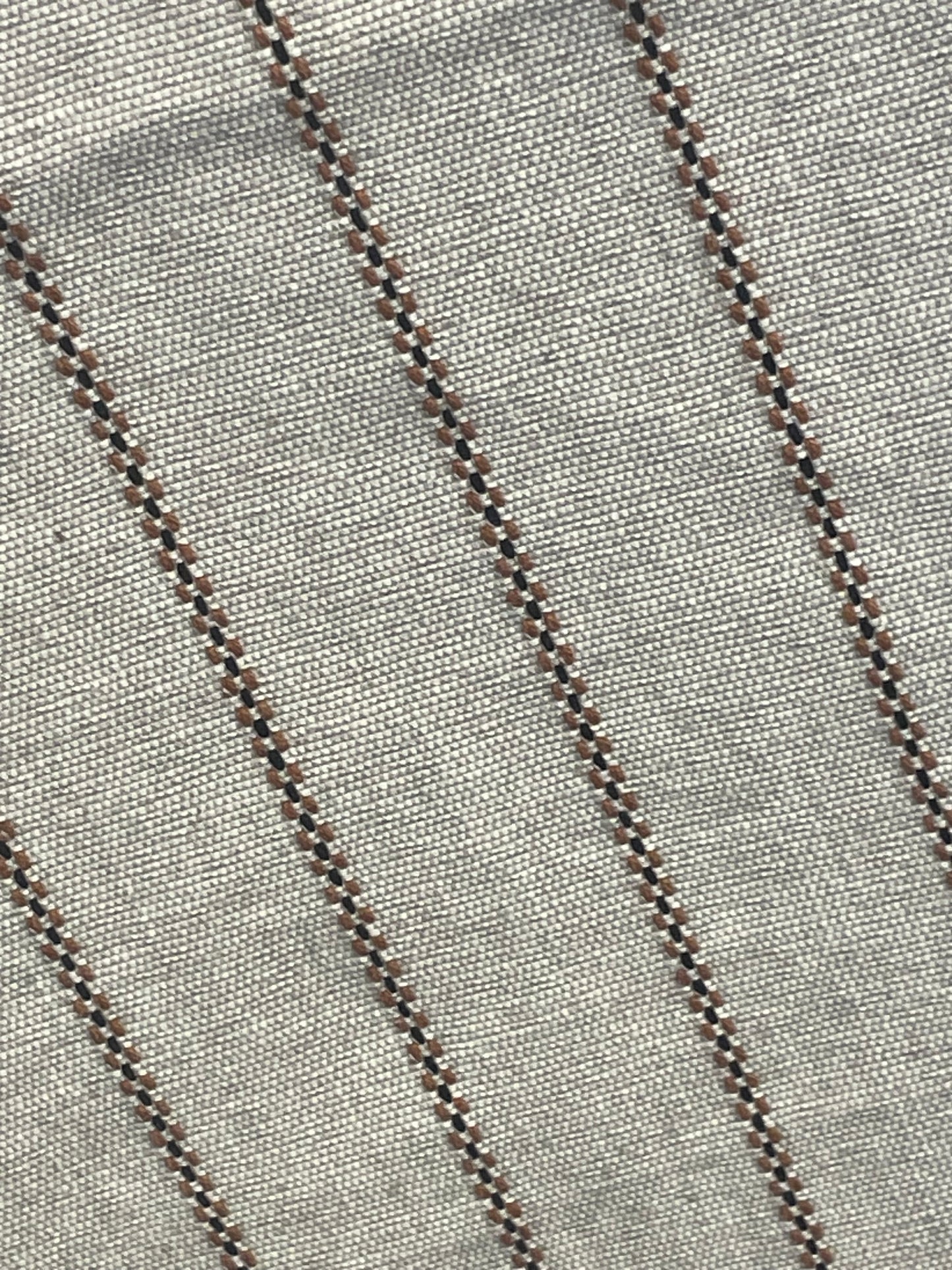 Grey Striped Table Runner-Subtle tone