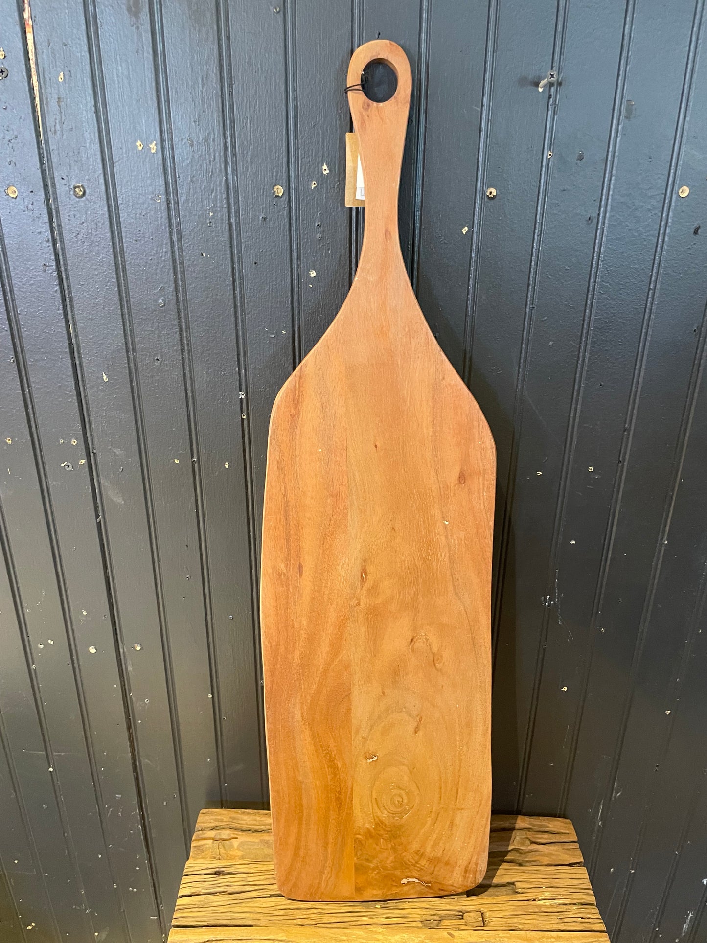 Acacia Wood Cutting Board w/ Handle
