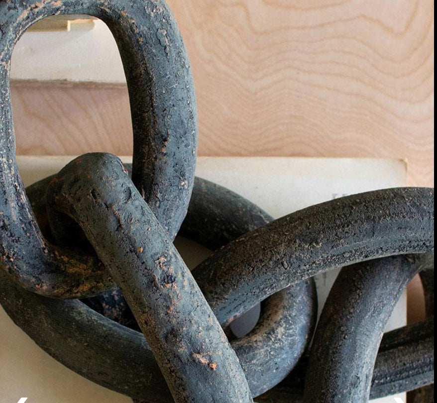 Clay Chain Decor