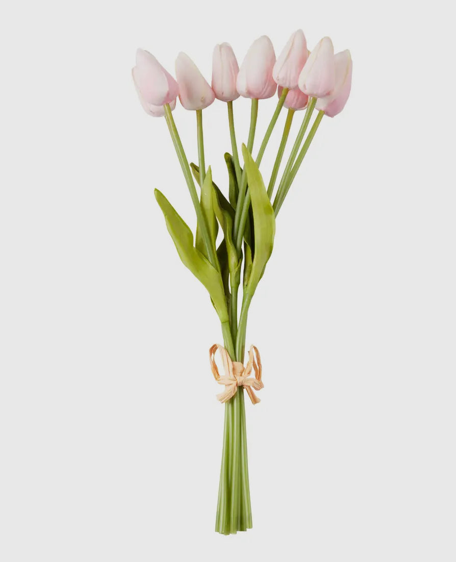 14” Pink Tulip Bunch-12 stems