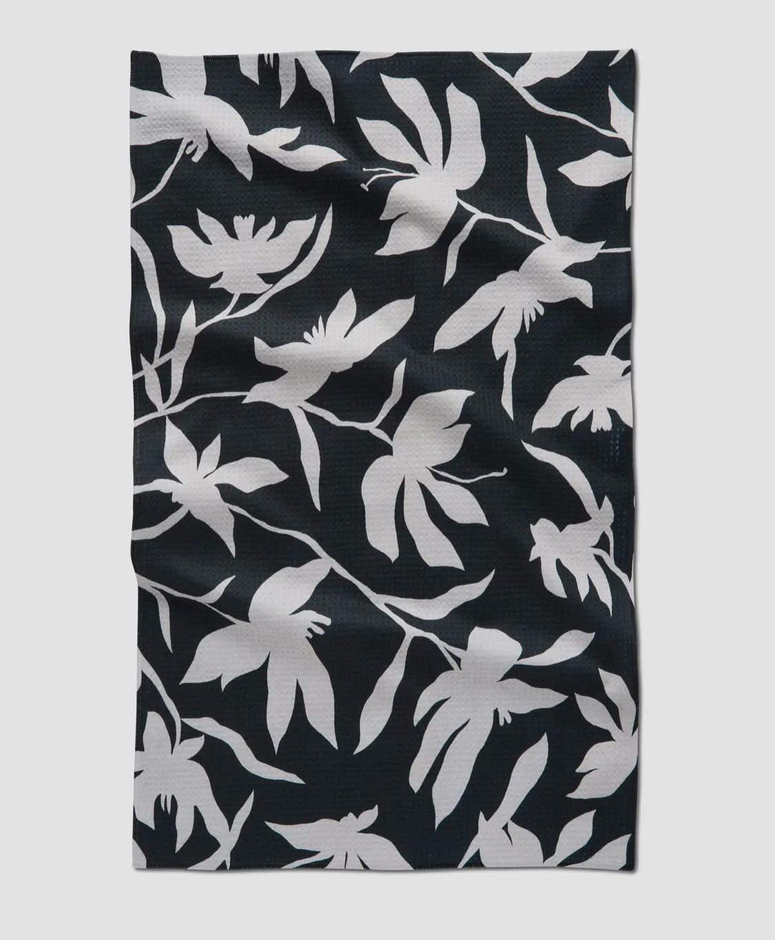 Midnight Petal Tea Towel