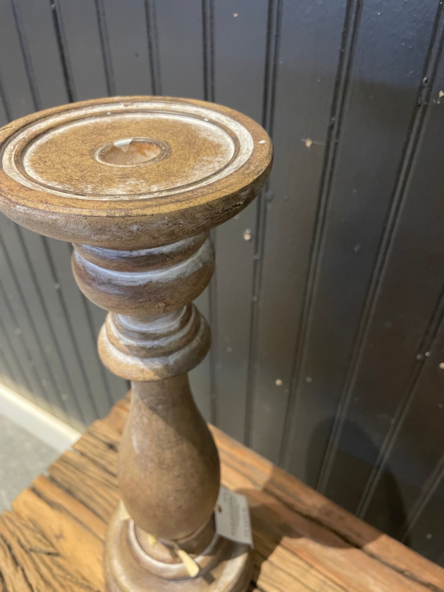 Brown Pillar Candlestick