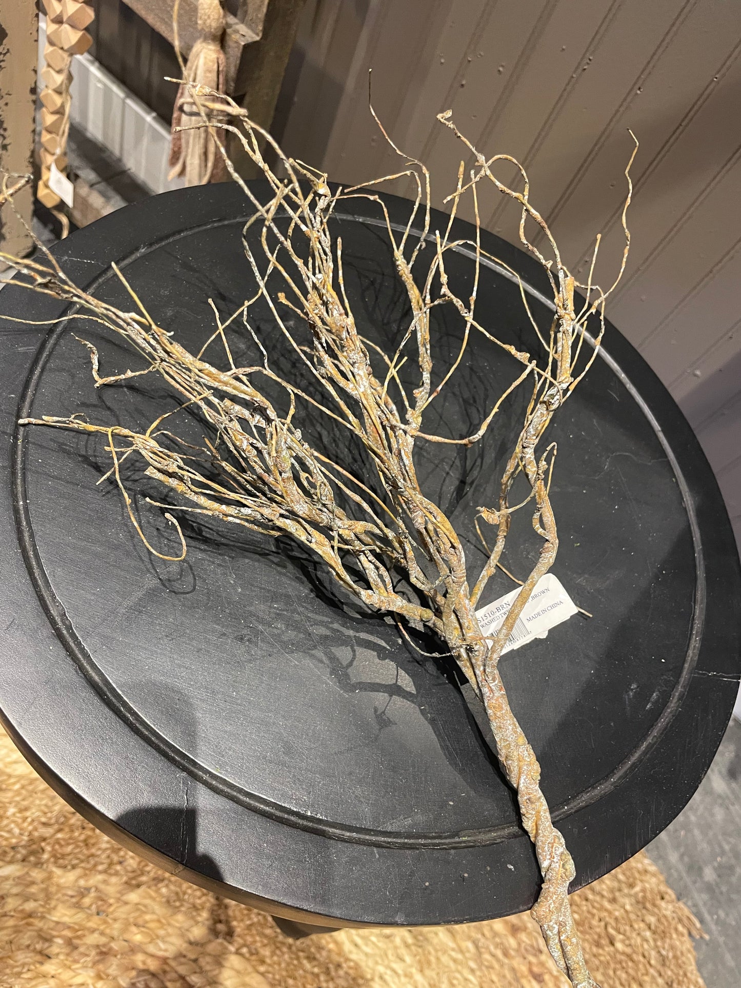 16” Washed Brown Twig Pick