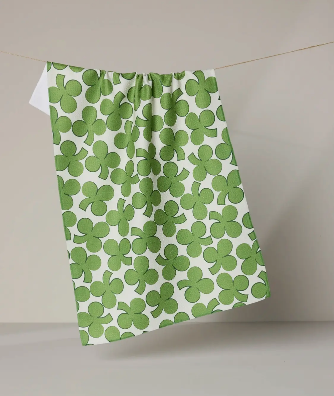 Clover Toss Tea Towel