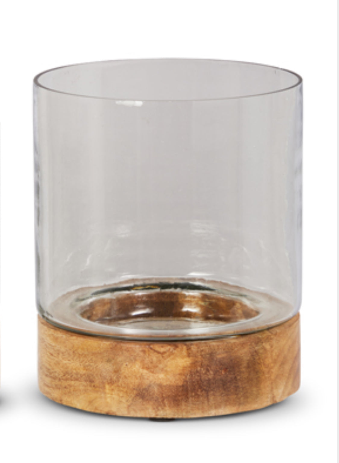 6” Wooden Base Hurricane
