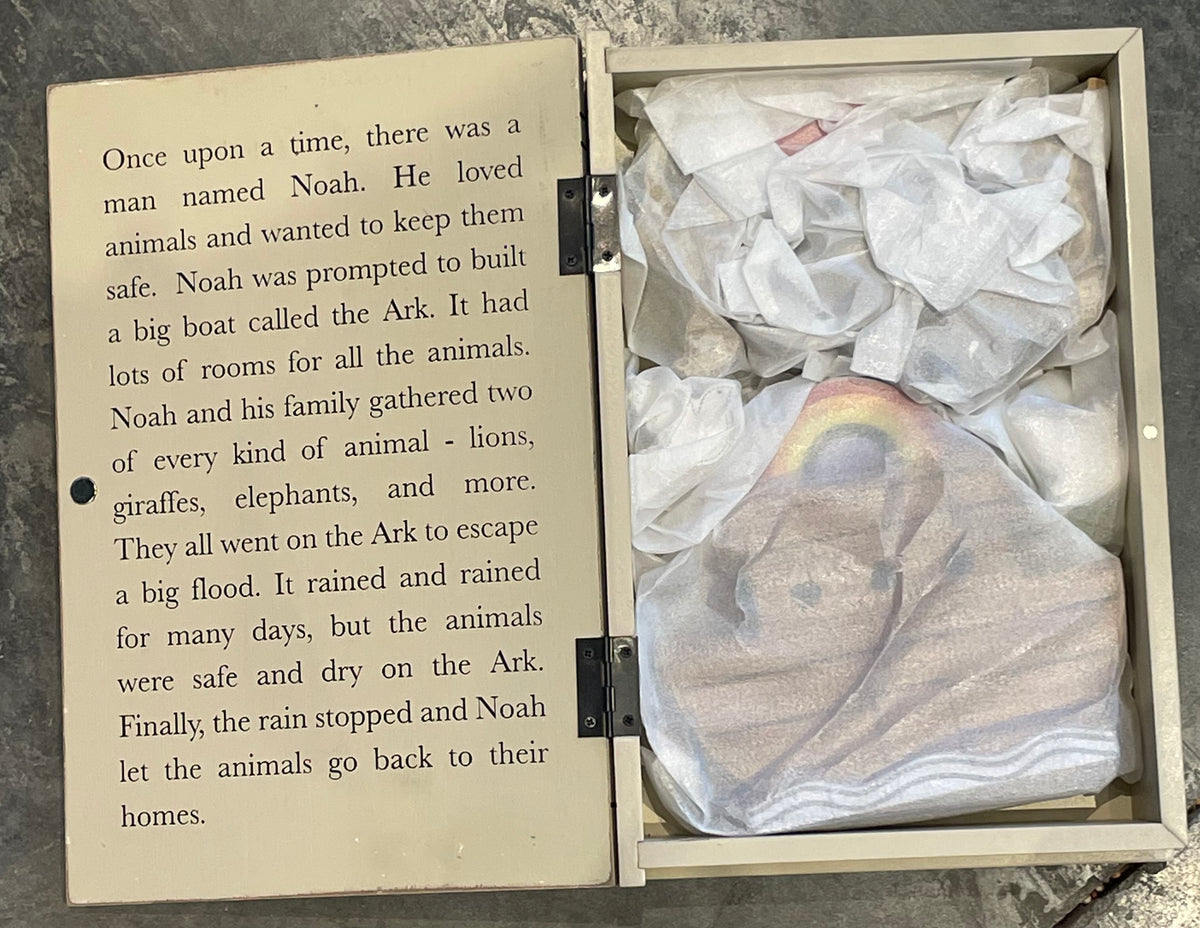 “Noah’s Ark” Wood Story Book