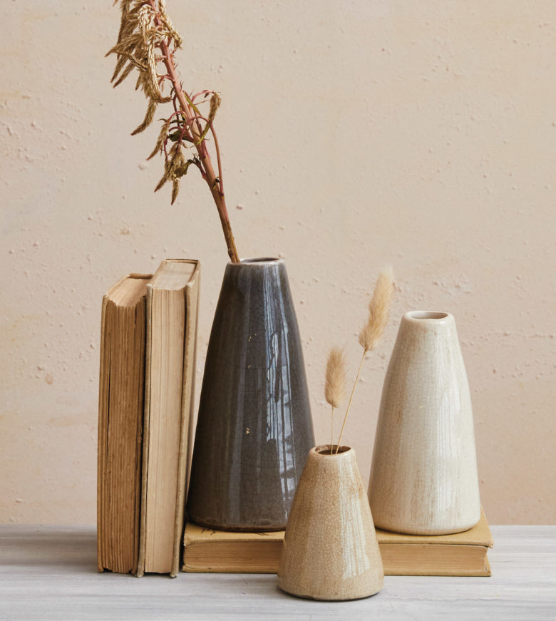Terra-cotta Vase-Lg