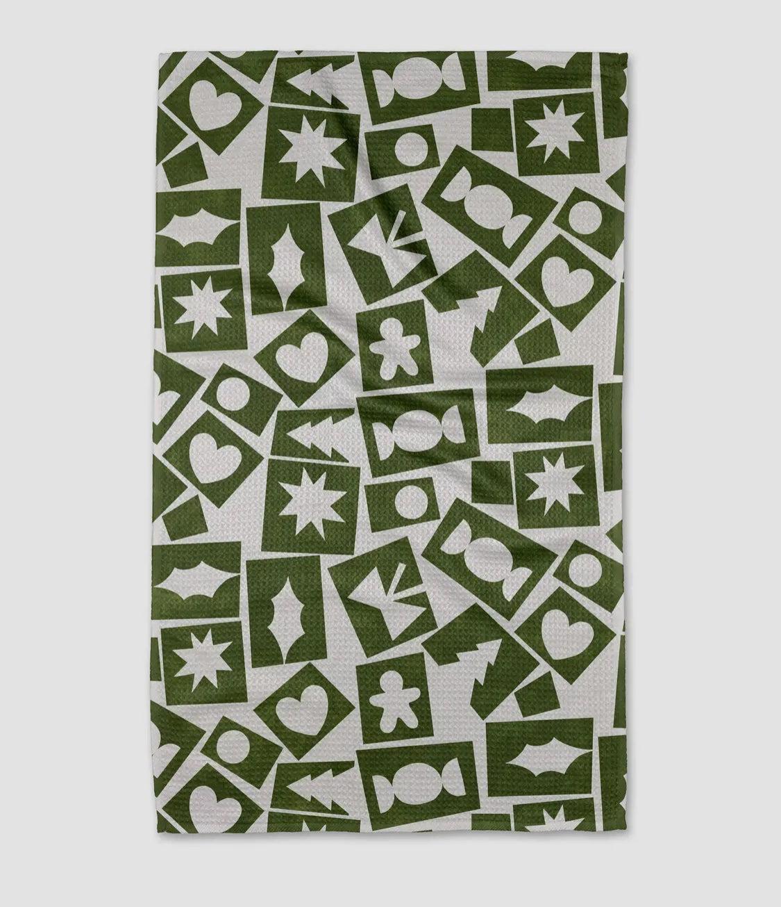 Cutout Christmas Tea Towel