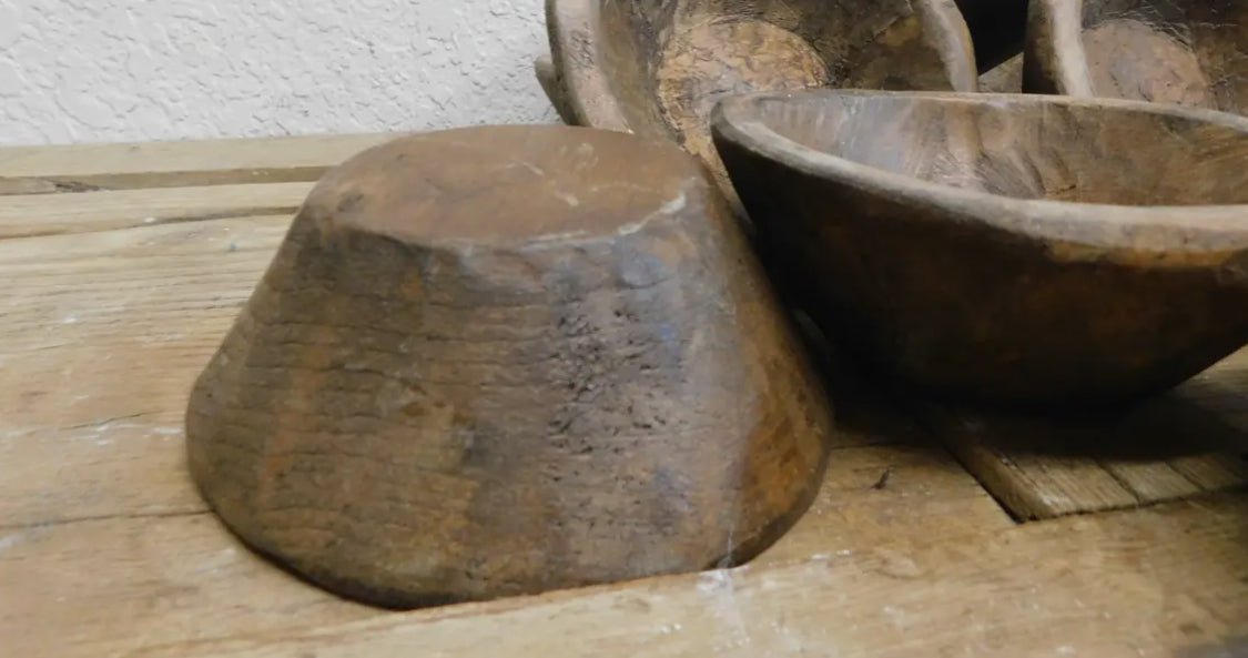 Mini Round Wood Bowl