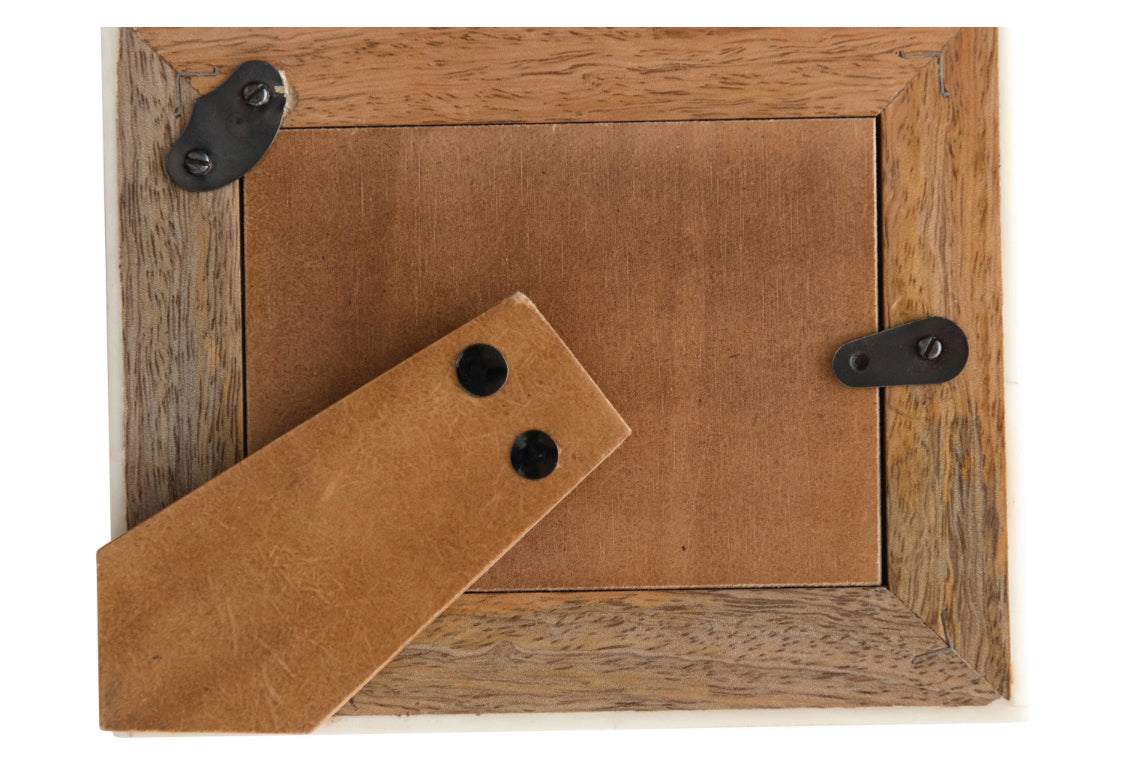 Mango Wood & Bone Frame