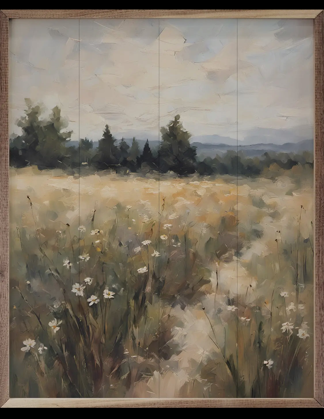 8”x10” Dirt Road in A Field