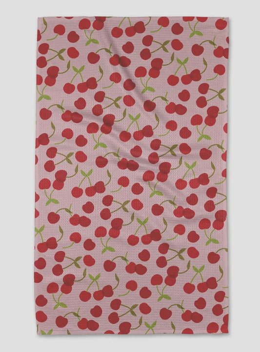 Cheery Cheries Tea Towel