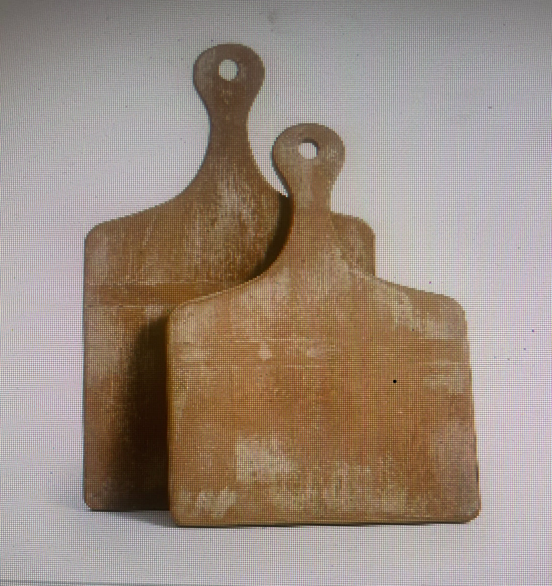 Antique Short Cutting board-LG