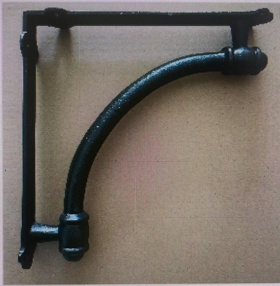 Bistro Shelf Black Metal Bracket