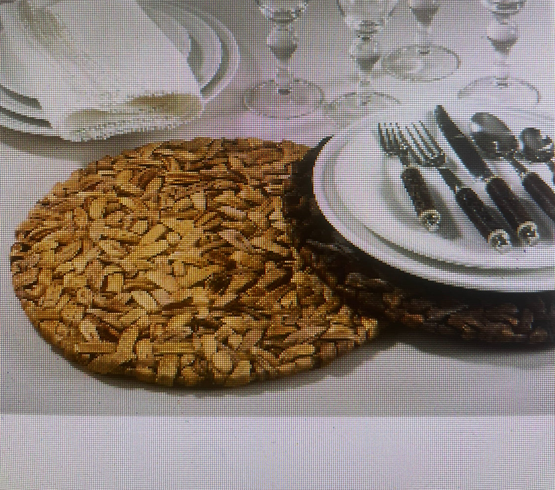15” Natural Woven Seagrass Placemat