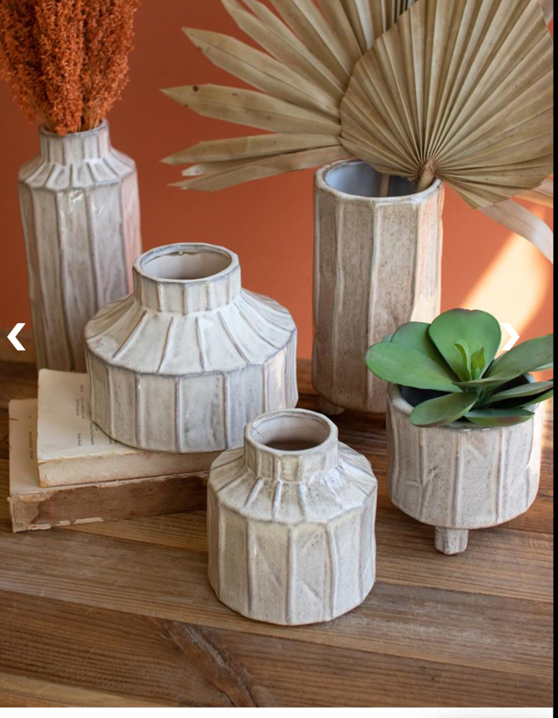 Asst White Ceramic Glaze Pottery