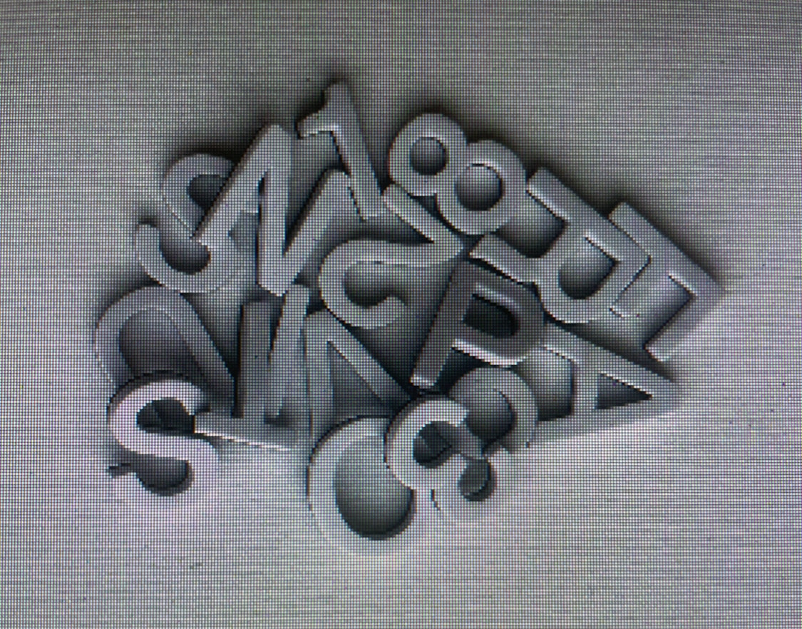 2” Letterlove Magnetic White Letter Set