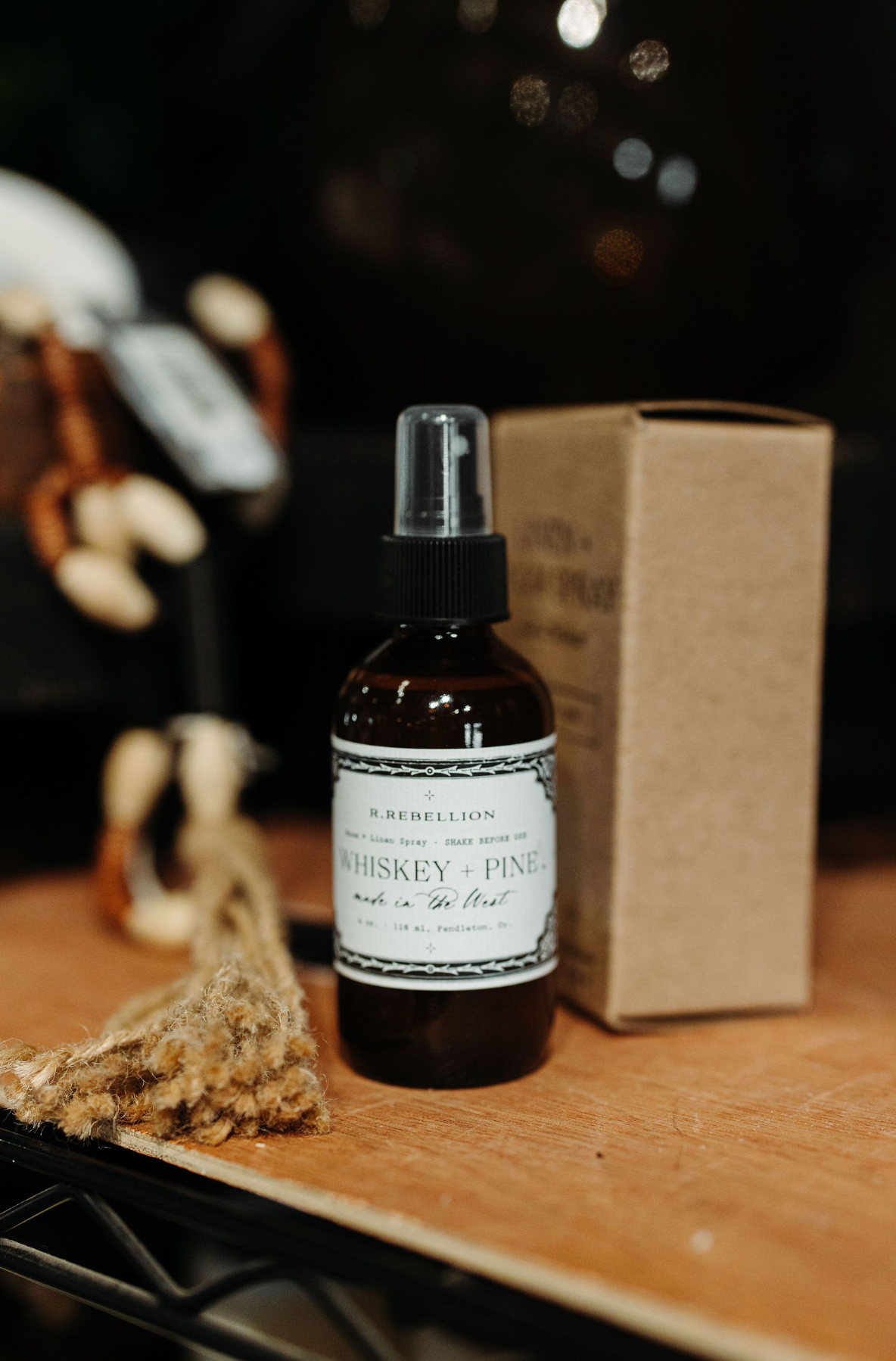 Whisky + Pine Room + Linen Spray