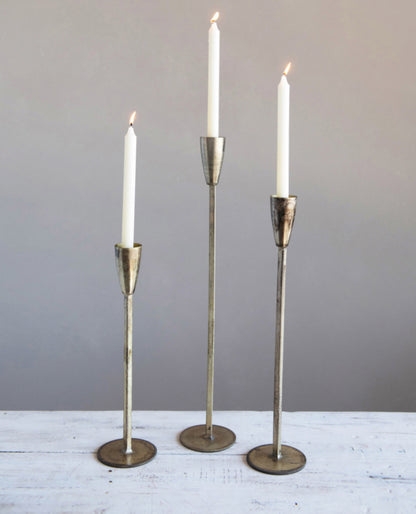 23.75” Gold Metal Taper Holder