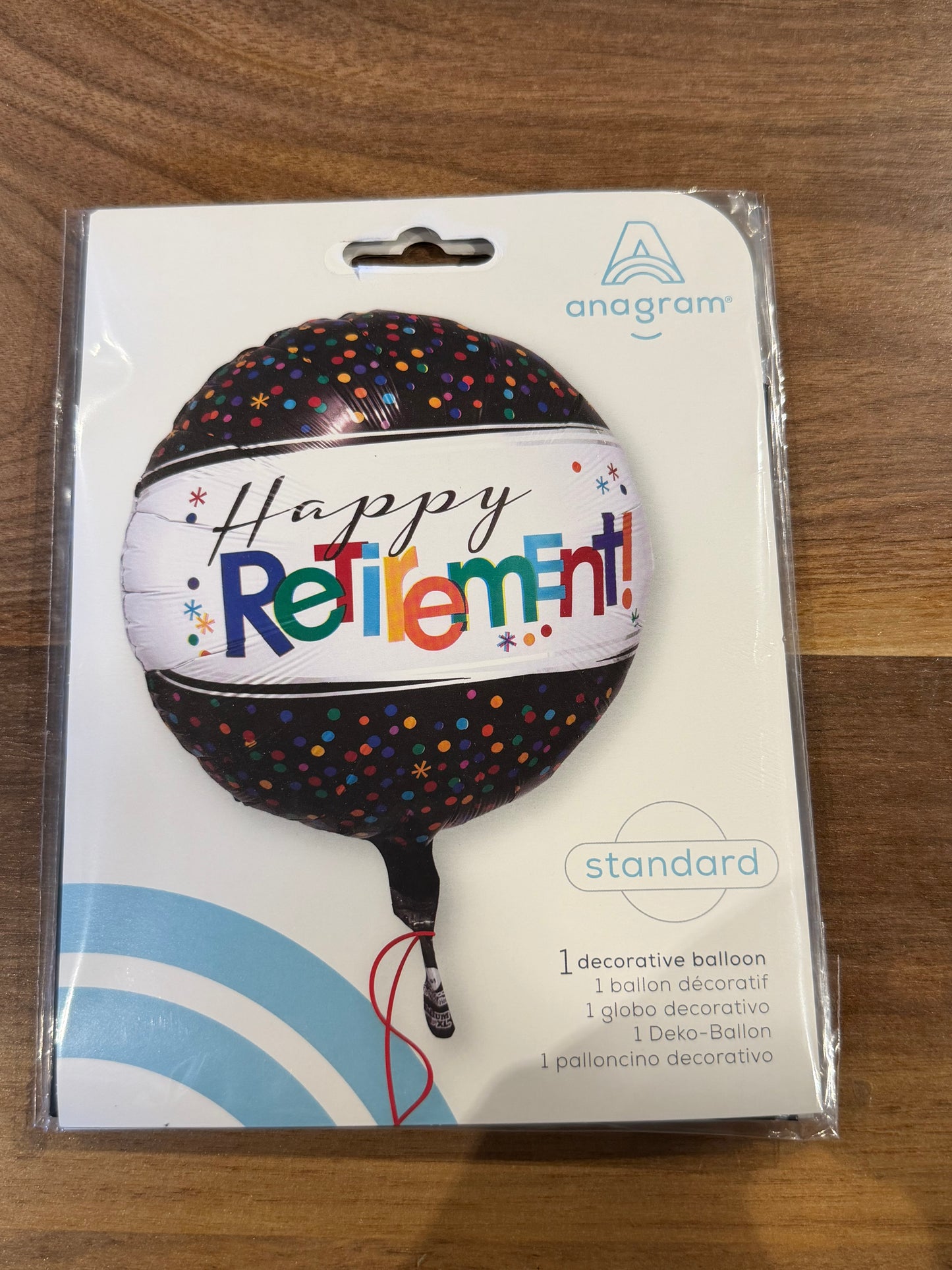 18” Happy Retirement Mylar Balloon
