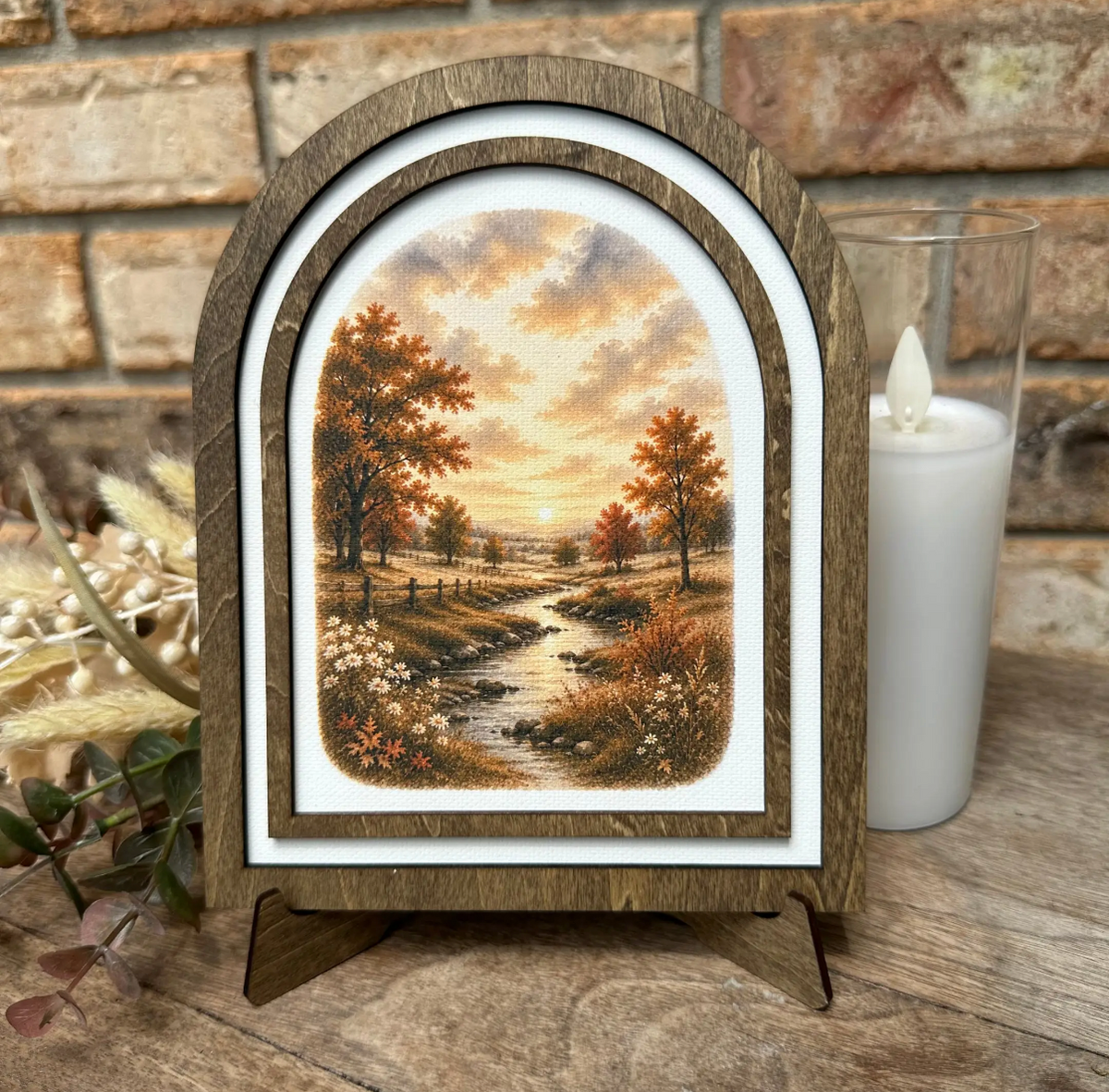 Autumn Creek / Canvas Artwork