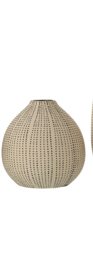 Stoneware Textured Pot-Sm