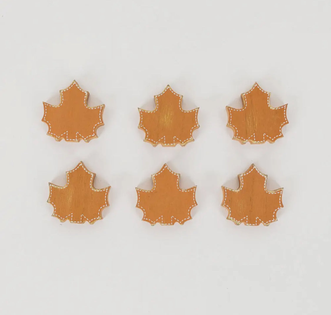 Maple Leaf Letter-Board Fall Decor Set/6