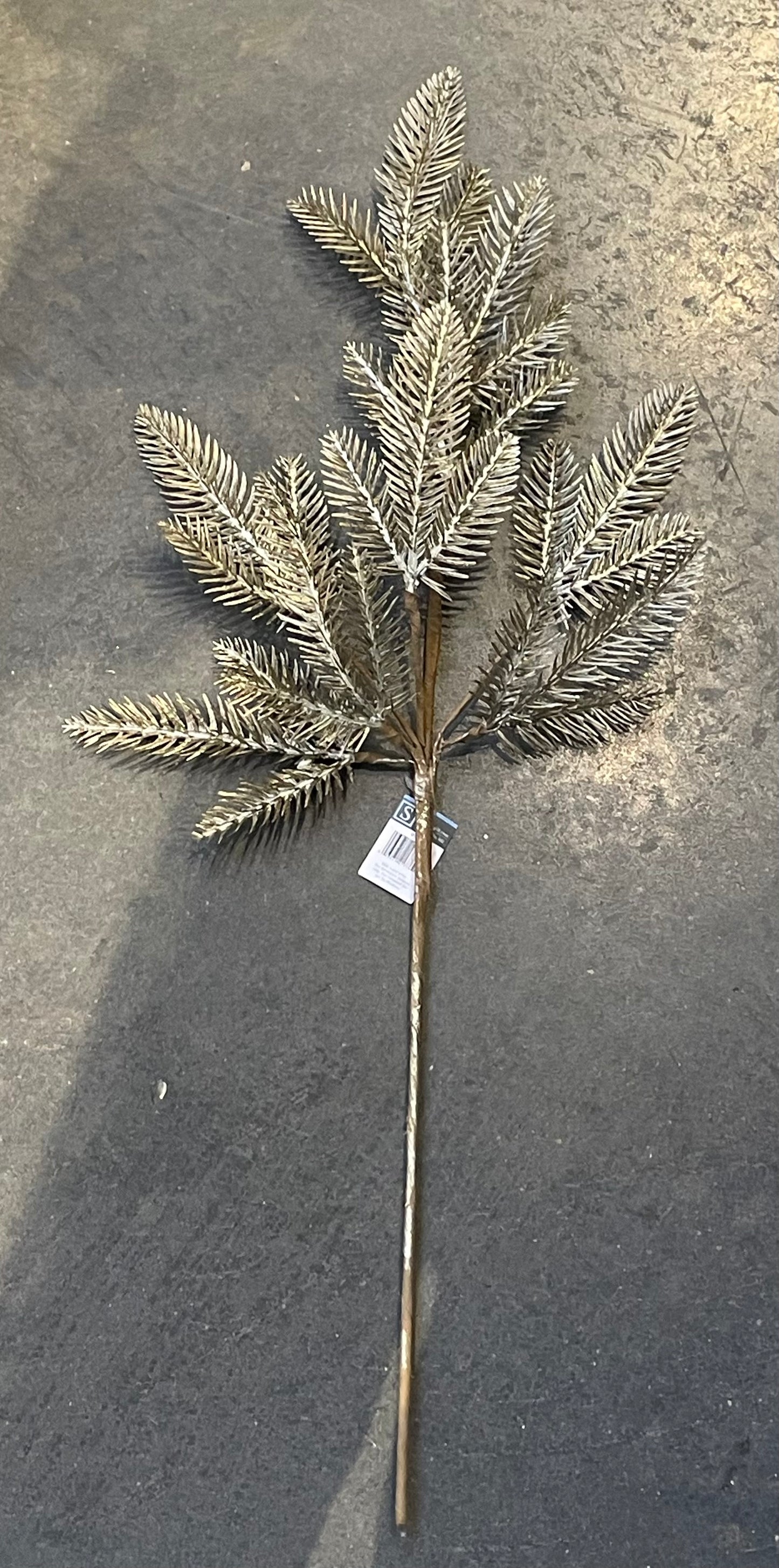 Gold Metallic Pine Spray