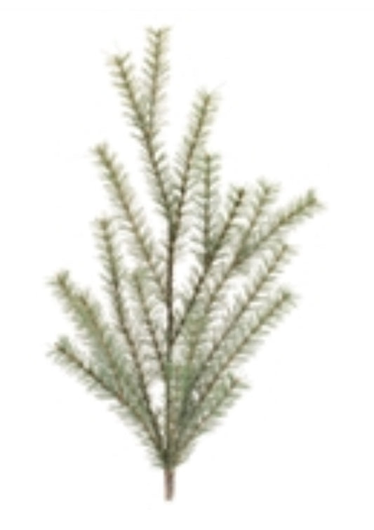 Gold Glitter Pine Spray