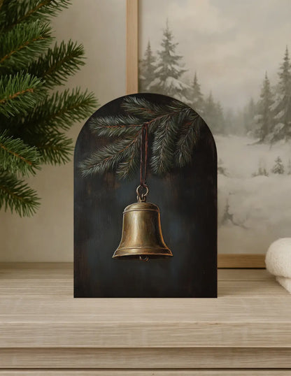 6”x4” Golden Bell Arch Wood Print