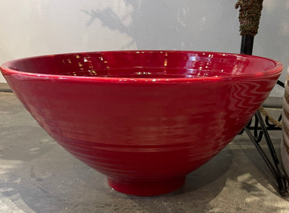 Large Red Bowl