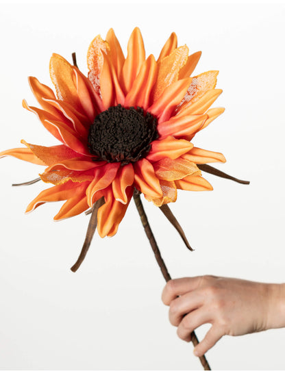 Orange Sunflower Stem