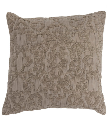 Woven Cotton Chenille Jacquard Pillow