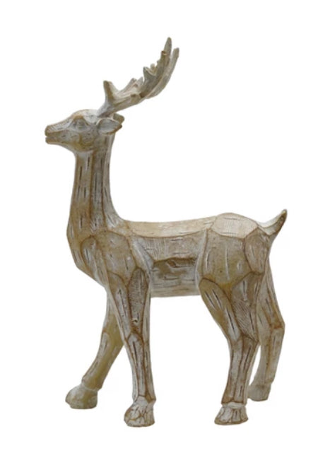 Resin Standing Deer-2