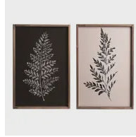 Calming Fern Print-2 Assorted