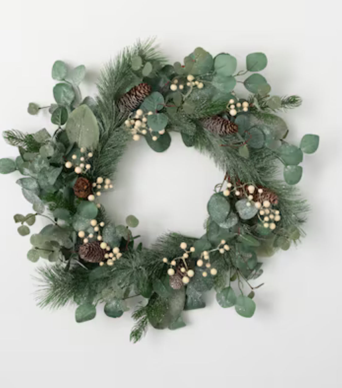 21” Green Pine Wreath