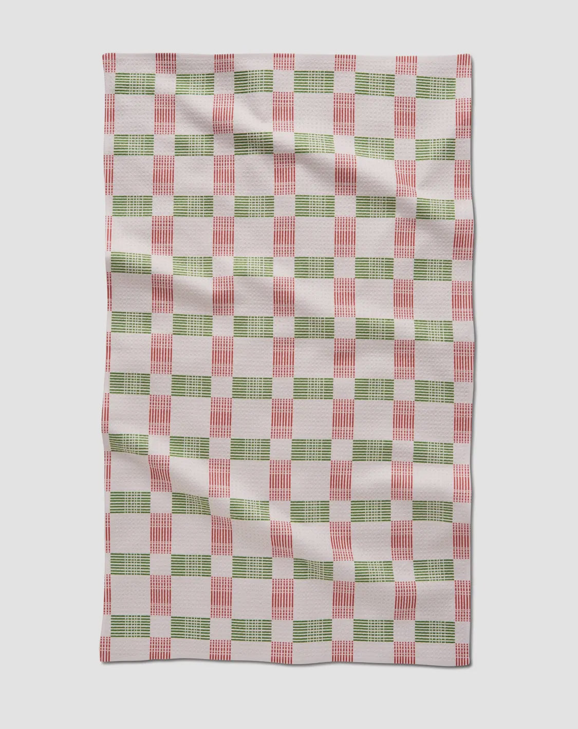 Be Merry Plaid Tea Towel