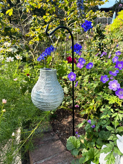 Stella Bulb 8" Solar Lantern - Sage