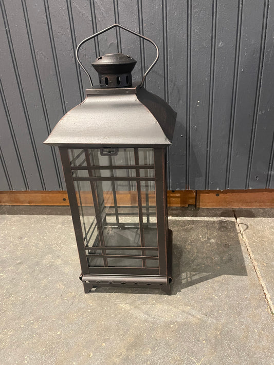 Black  Metal Lantern-small