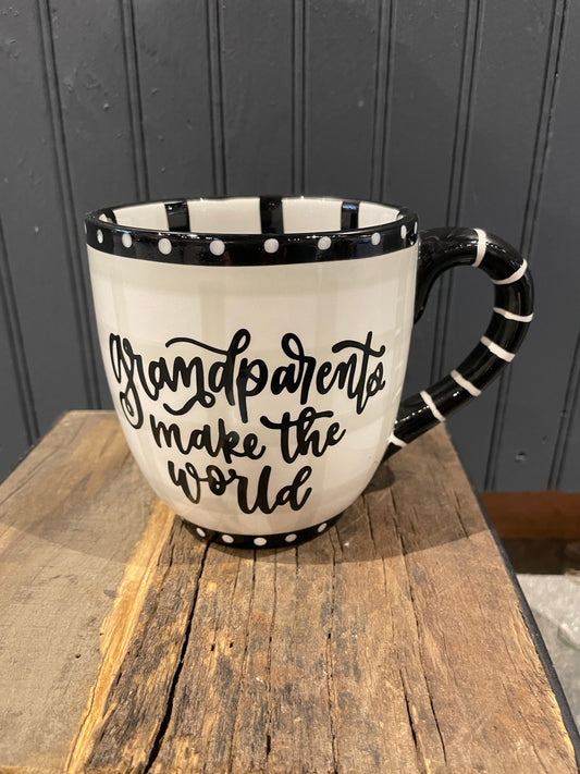 “Grandparents Make The World A Better Place” Mug