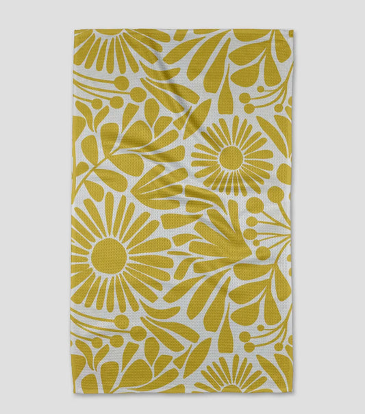 Sunlit Blooms Tea Towel